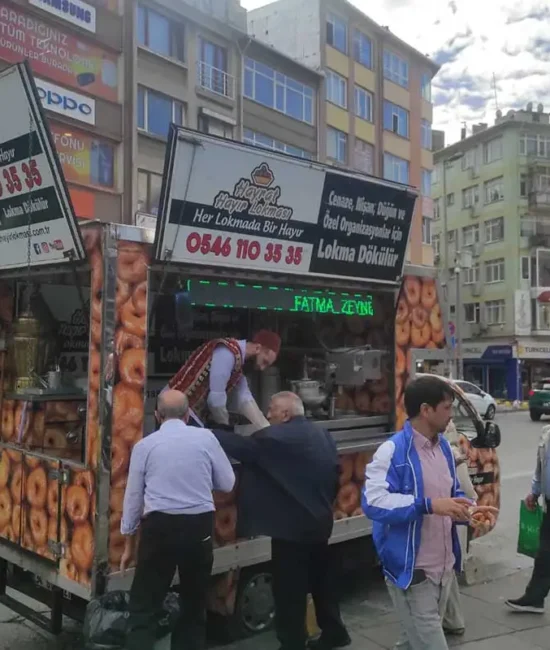 İstanbul'un her yerinde, cenaze, düğün, sünnet, nişan, özel gün ve açılışlarınız için lokma döküyoruz.