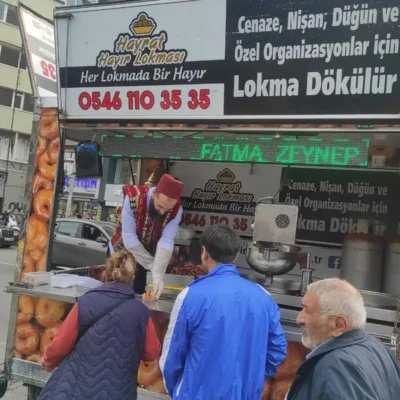 İstanbul'un her yerinde, cenaze, düğün, sünnet, nişan, özel gün ve açılışlarınız için lokma döküyoruz.