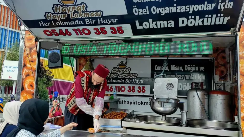İstanbul'un her yerinde, cenaze, düğün, sünnet, nişan, özel gün ve açılışlarınız için lokma döküyoruz.