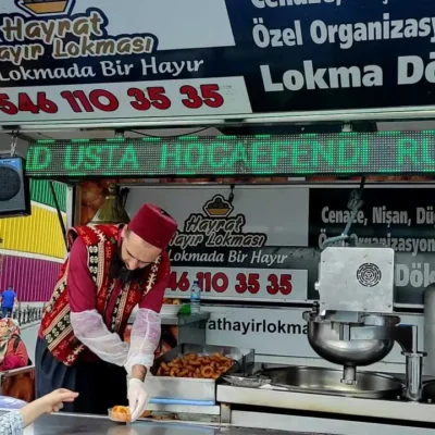 İstanbul'un her yerinde, cenaze, düğün, sünnet, nişan, özel gün ve açılışlarınız için lokma döküyoruz.