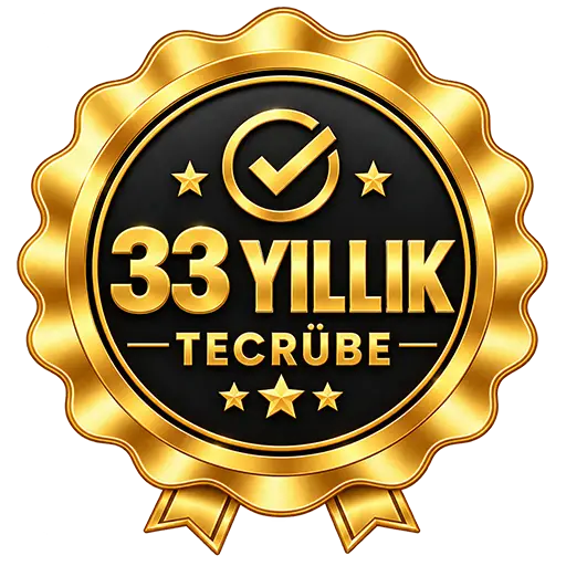 33 Yıllık Tecrübe