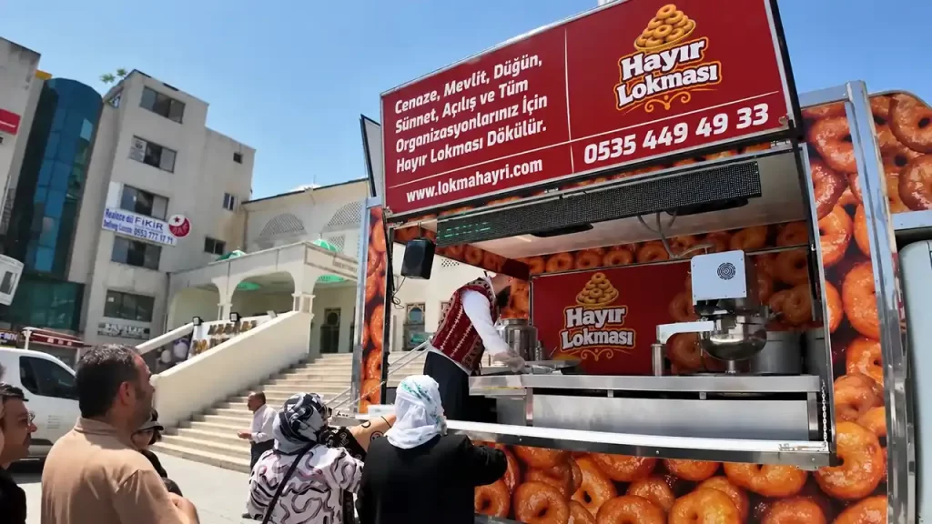 Hayır Lokması Cami Önü Lokma Hayrı